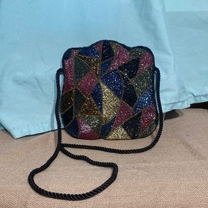 Never used vintage beaded purse